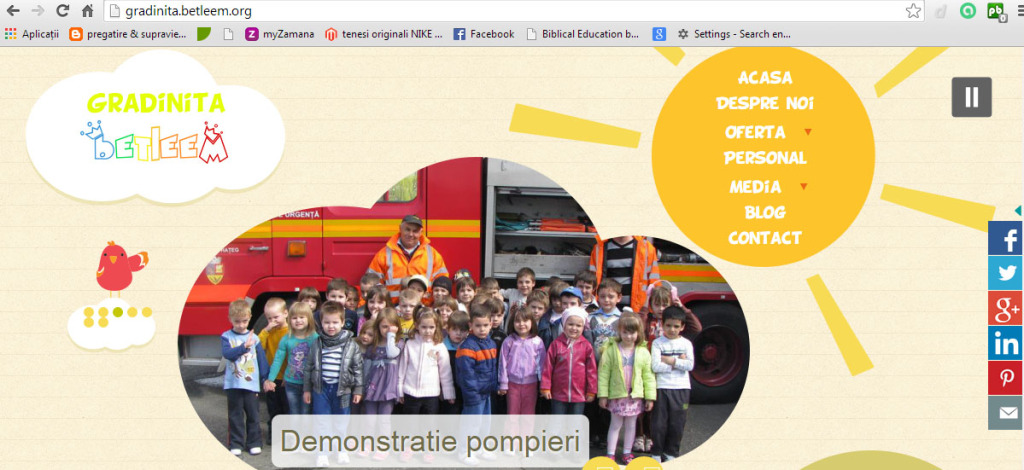 Saitul Gradinitei Betleem